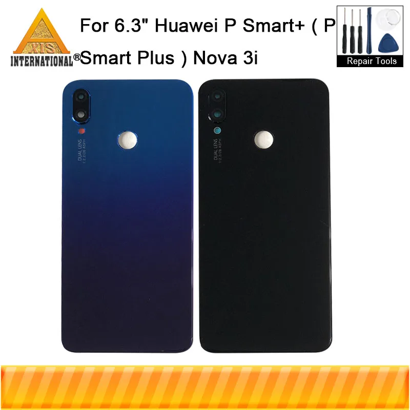 Чехол Axisinternational для 6," huawei Nova 3i P Smart+(P Smart Plus) INE-LX1 L21 3D стеклянный чехол для камеры