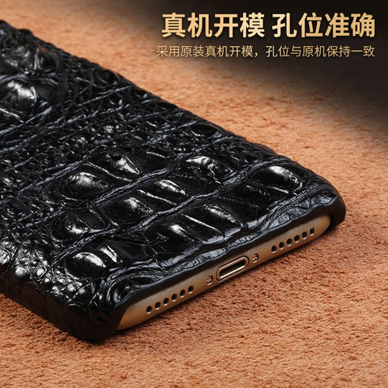 Роскошный кожаный чехол XS для iPhone XS Max, чехол из крокодиловой кожи, чехол для Apple iPhone 5S SE 6 6 S 7 8 Plus X XR XS Max, чехол Fundas