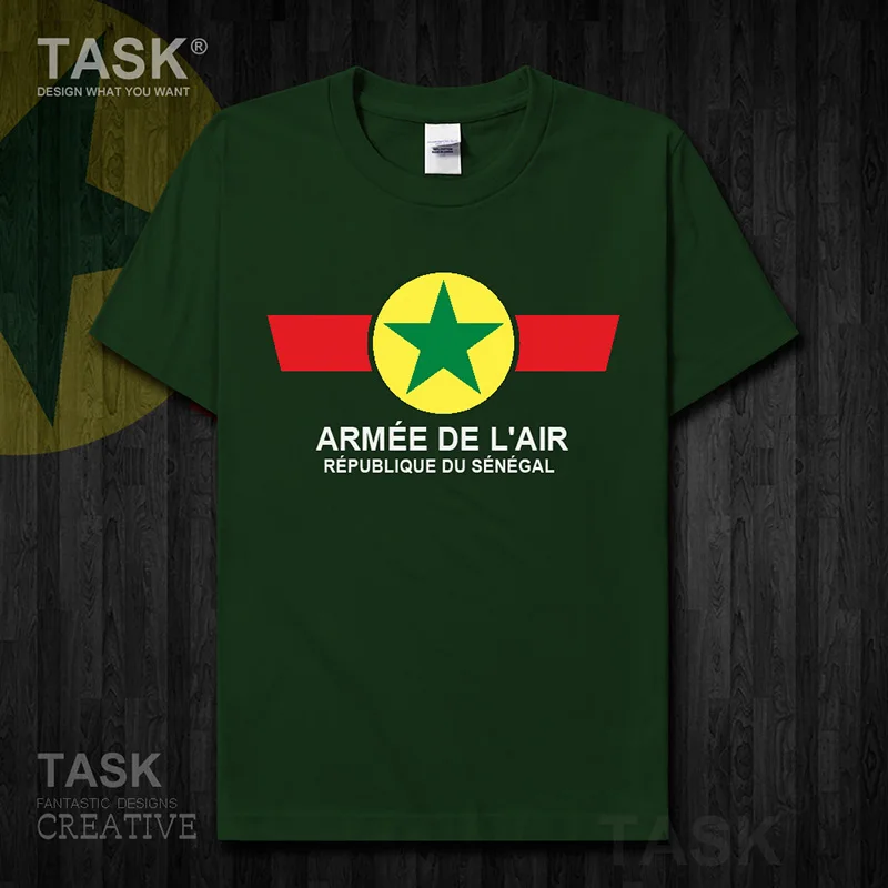 Air Force Senegal SEN africa Senegalese футболка Новые Топы одежда с короткими рукавами