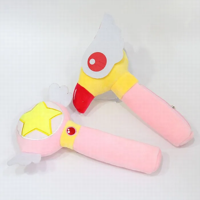 

10pcs/lot Anime Cardcaptor Sakura zipper plush Pencil Bag Pencilcase School Supplies toy gift