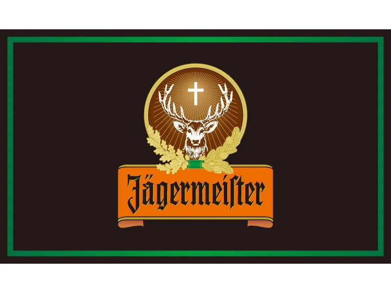 3x5 футов Летающий 90*150 см 40*60 160*240 jagermeister Jagermeister Гигантский Большой черный флаг 100%