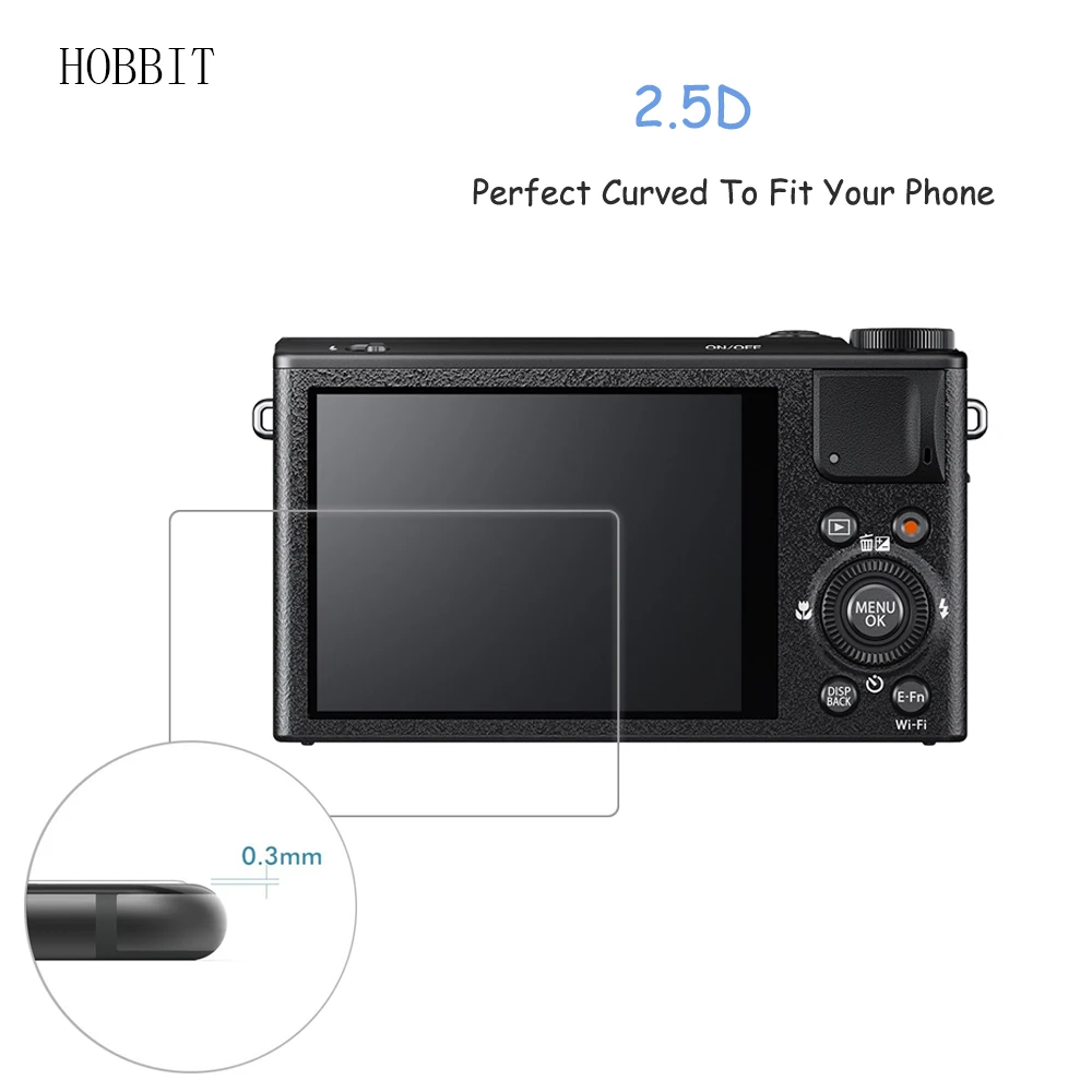 2 упаковки для Fujifilm XQ1 / XQ2 X Q1 Q2 XF1 0 3 мм 9H прозрачное закаленное стекло защиты экрана