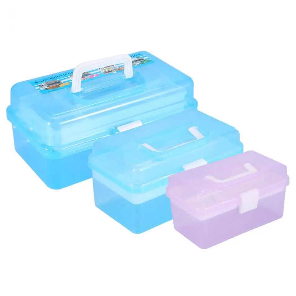 3 типа многофункциональная коробка для макияжа пустая хранения принадлежностей