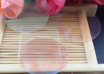 ab transparent 1hole Блестки 50 мм Лазерная большая круглая свободная голограмма блестка швейное украшение Свадебное Ремесло для женщин DIY аксессуары для одежды 20 г - Цвет: ab transparent 1hole