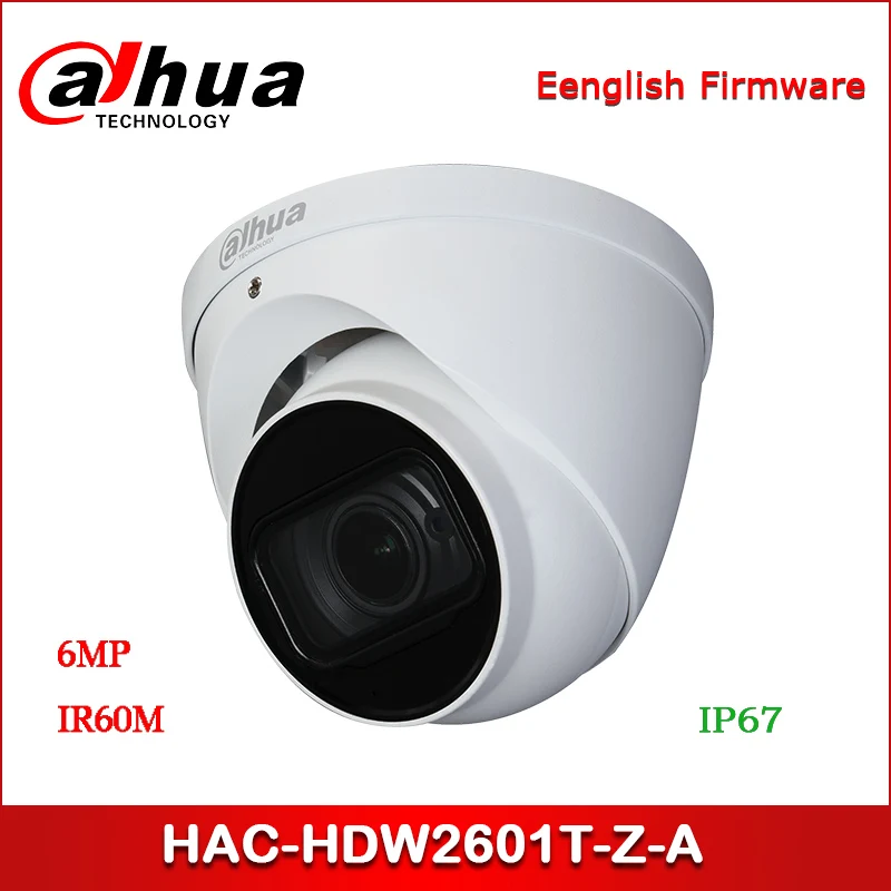 Dahua HAC-HDW2601T-Z-A 6MP CCTV камера WDR HDCVI IR для очков | Безопасность и защита