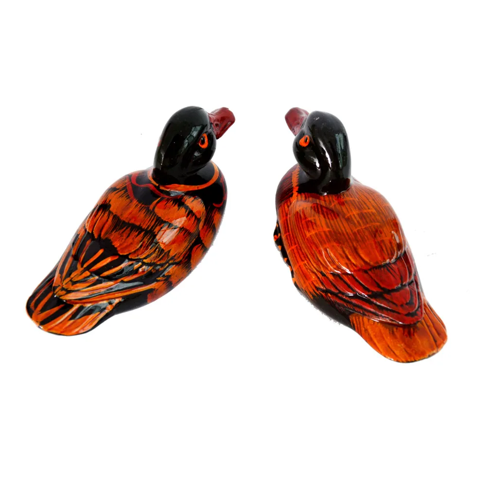 Пара китайских уток фэн шуй любовь и точность/Смола H1013|Статуэтки миниатюры| |