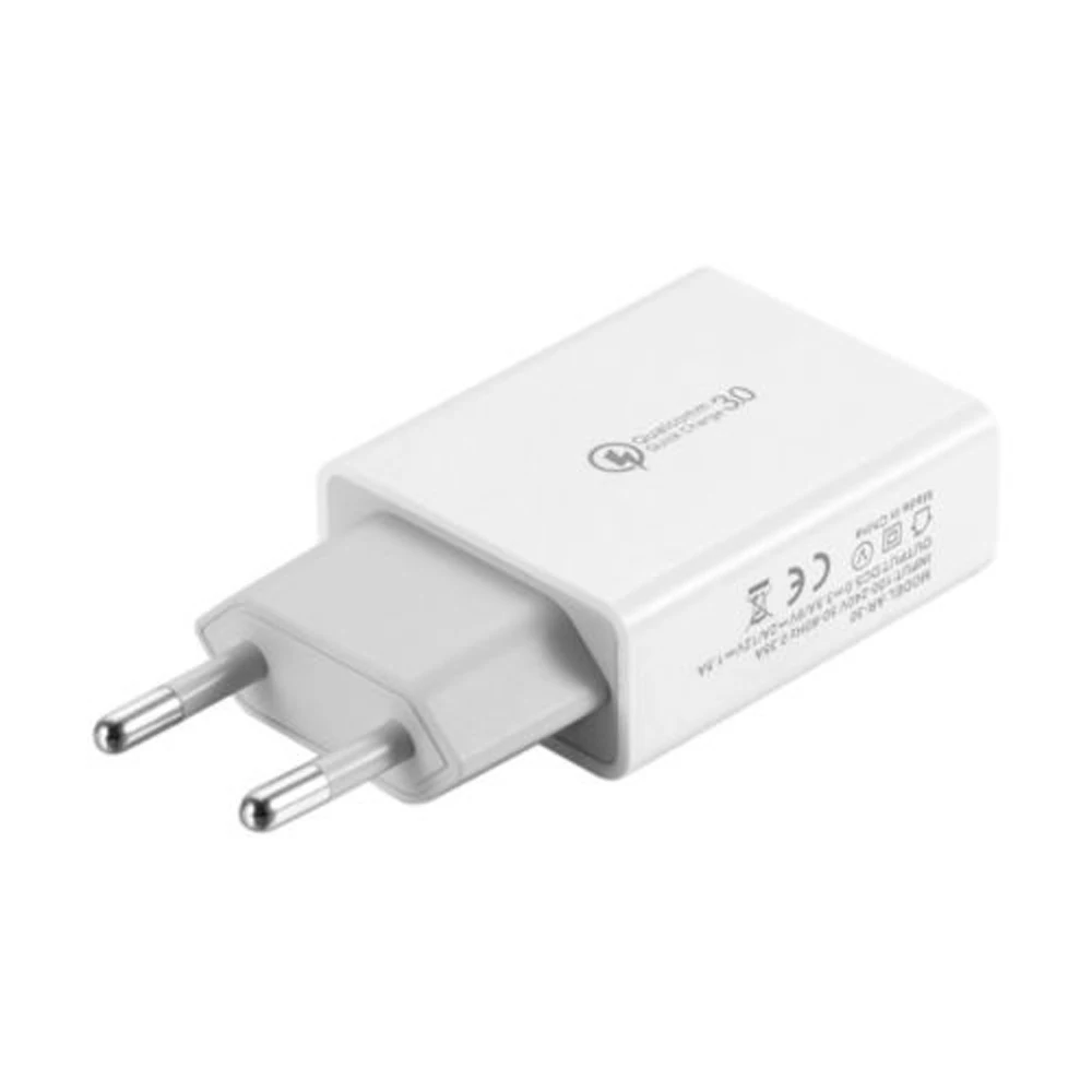 USB charger EU wall 18W fast charging 3.0 QC3.0 QC2.0 adapter mobile phone | Mobile Phone Chargers
