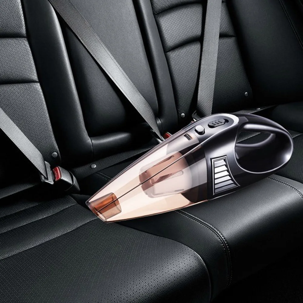 Мини пылесос для автомобиля портативный очистки салона 100 Вт 12 В автомобильный