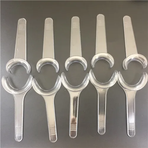 10pcs openers 1 компл./4 шт. Intraoral стоматологическая клиника фото зеркало+ 10 шт. Втягивающее щеки губы рот открывалка - Цвет: 10pcs openers