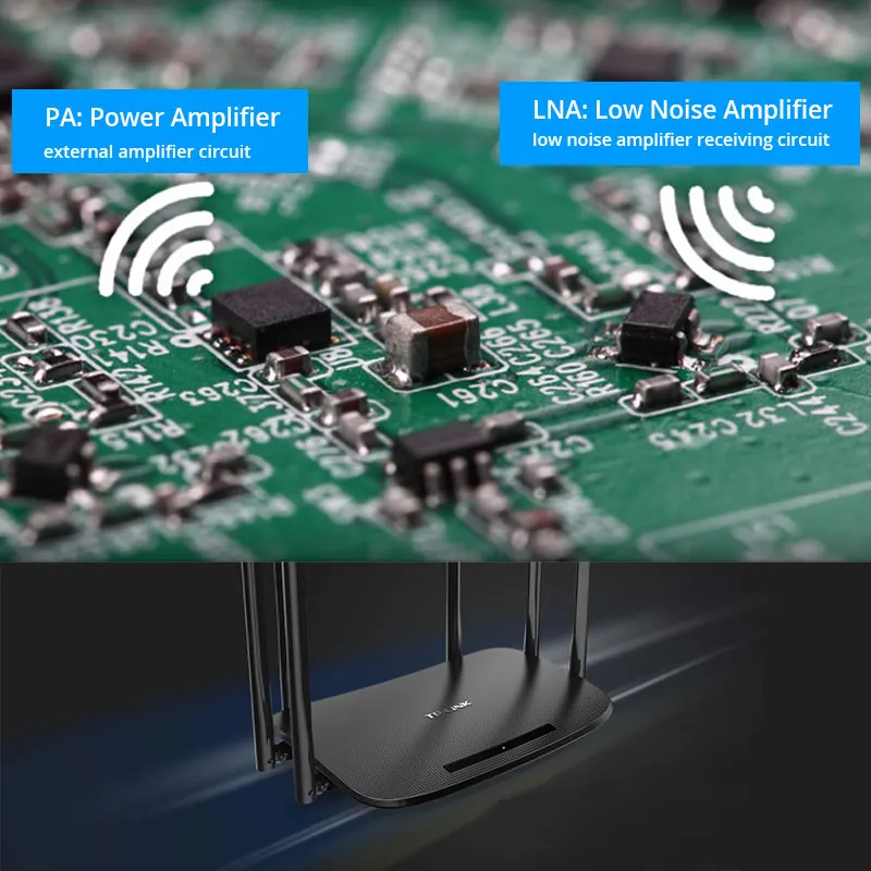 Tp Link Беспроводной Wi Fi роутера WDR7400 ретранслятор 6 * 5dbi Антенна 2 4 ГГц и 5 802.11AC 2100 Мбит