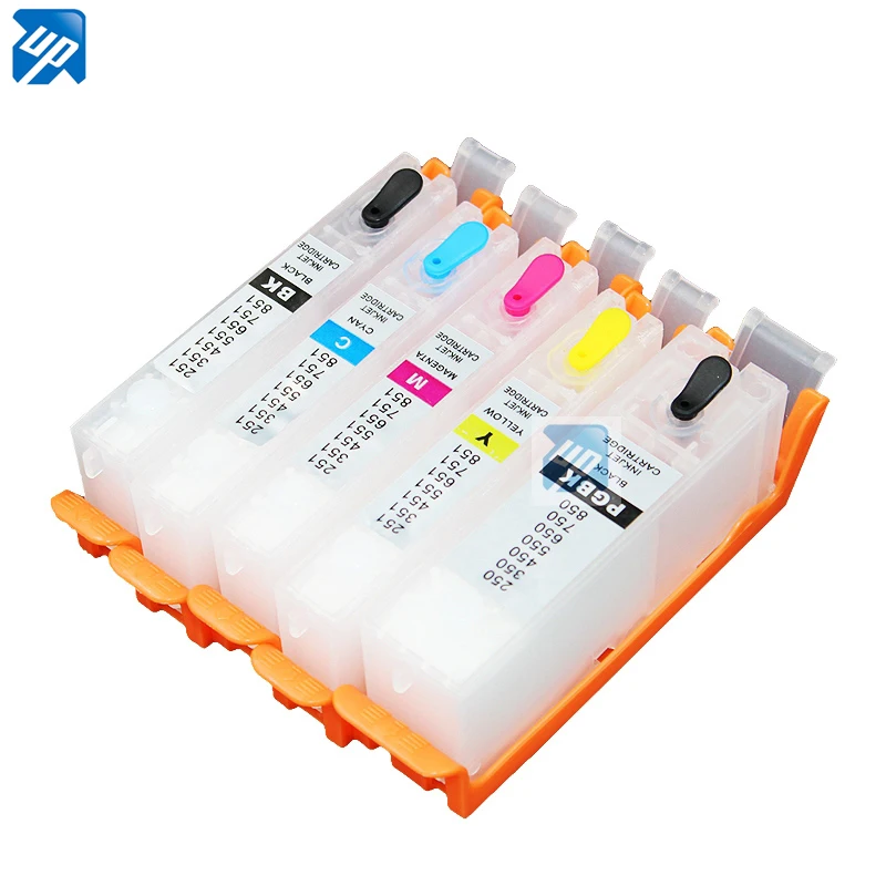 5pk PGI 250 для canon IP7220 MG5420 MG5422 MX722 MX922 MG5520 MG6420 MG5522 MG5620 MG6620 IX6820 многоразовый картридж с