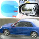 Универсальные 2 шт. Защитные пленки для зеркала заднего вида автомобиля, водонепроницаемая непромокаемая Мембрана для зеркала, противотуманнаяустойчивая к царапинам пленка для автомобильного Зеркала