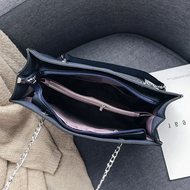 

bag women's Shoulder Bag Luxury Big Leather Rivet Casual Fashion Women's handbag High-end Hign Capacity Handbags 2021