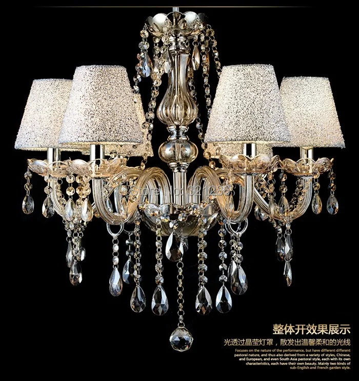 Модная хрустальная люстра k9 лампа освещение для гостиной ресторан спальни