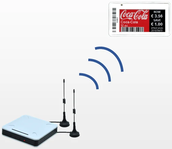 Выделите 2,9 дюймов Eletronic shelf label e paper ESL Label E-ink ценник для магазинов цепей