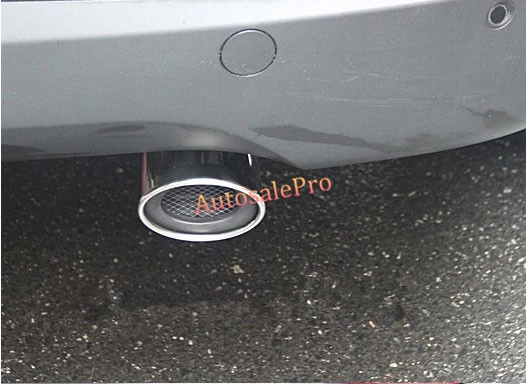 Задняя выхлопная труба из нержавеющей стали глушитель выхлопной трубы