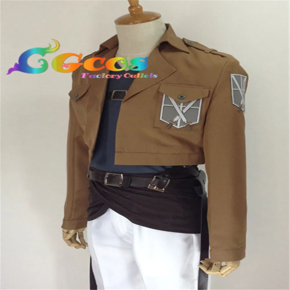 CGCOS Бесплатная доставка Косплей Костюм Атака Титанов Shingeki no Kyojin Corps Ymir новый в