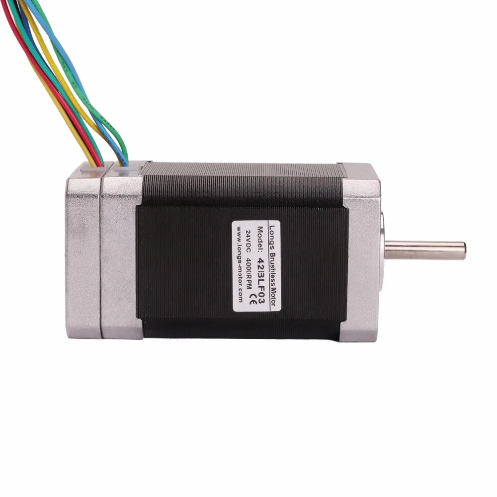 ЕС бесплатно! DE STOCK! 1 Ось Бесщеточный двигатель постоянного тока Nema17 42BLF03 78 Вт 24 в