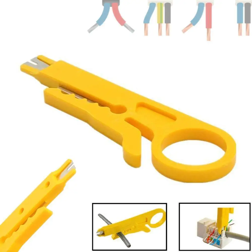 Мини Портативный Клещи для зачистки проводов Ножи щипцы корки линии Чехол