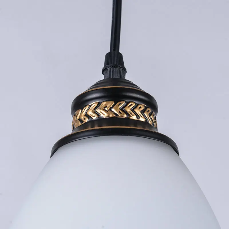 Подвесной светильник из стекла в винтажном стиле Подвесная лампа E27 220v 110v для