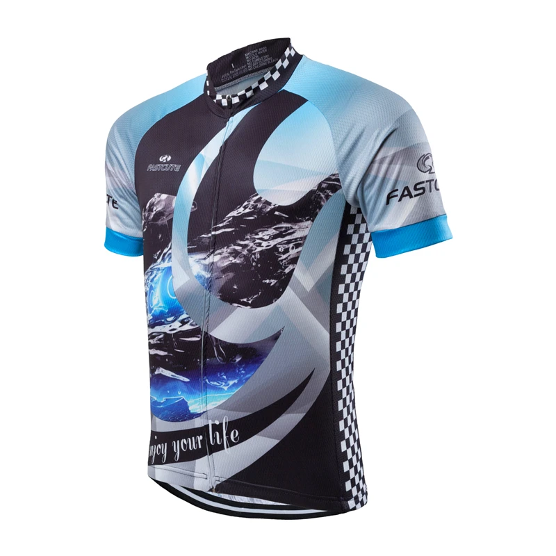 Fastcute 2016 дышащая велосипедная Джерси летняя Mtb одежда короткая Майо Ciclismo