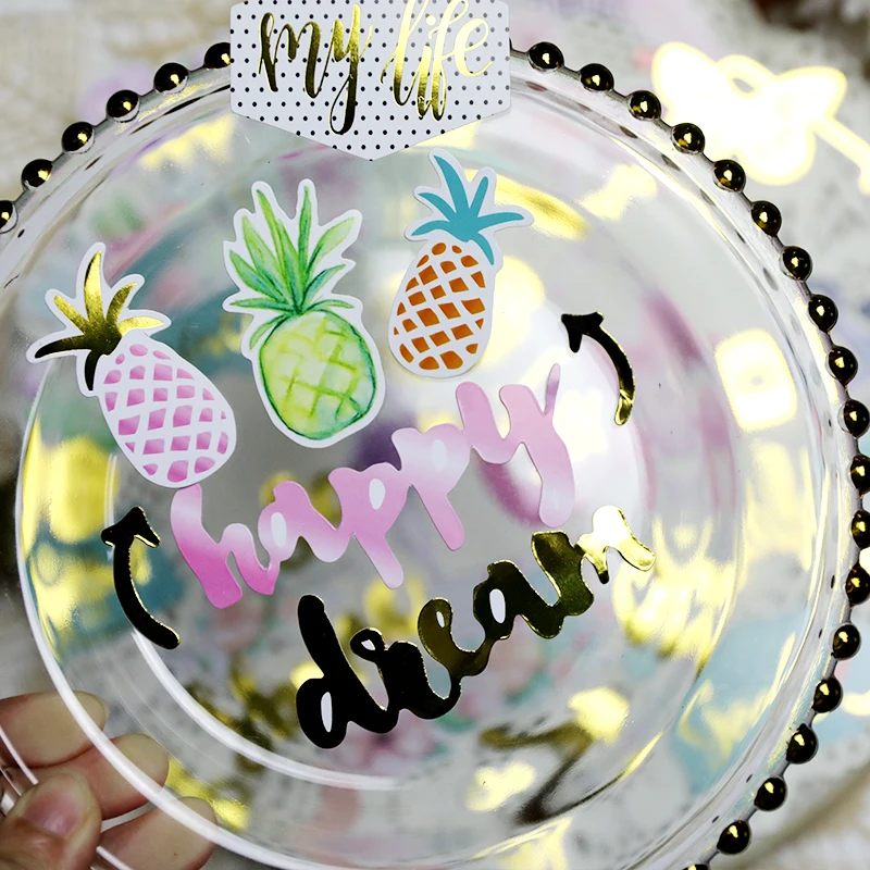 49 шт. бумажные наклейки для скрапбукинга фотоальбомов | Дом и сад