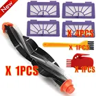 Сменная комбинированная роликовая щетка + фильтр HEPA для Neato XV-21, XV, Signature Pro XV-11, XV-12, XV-15, изогнутые комбинированные Роликовые щетки