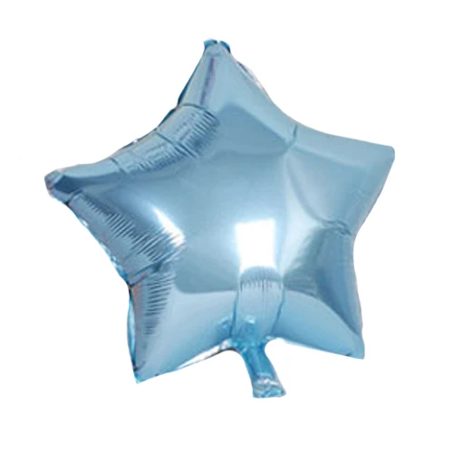 Sky Blue 10 шт Гелиевый шар Звезда Свадебные Воздушные шары из алюминиевой фольги надувной подарок украшение для дня рождения 10 дюймов - Цвет: Sky Blue