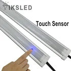 Сверхъяркая кухонная лента 7020, приглушаемая жесткая led полоска 7020 с сенсорным управлением, led полоска 7020, 12 В постоянного тока, 1 шт., 9 Вт