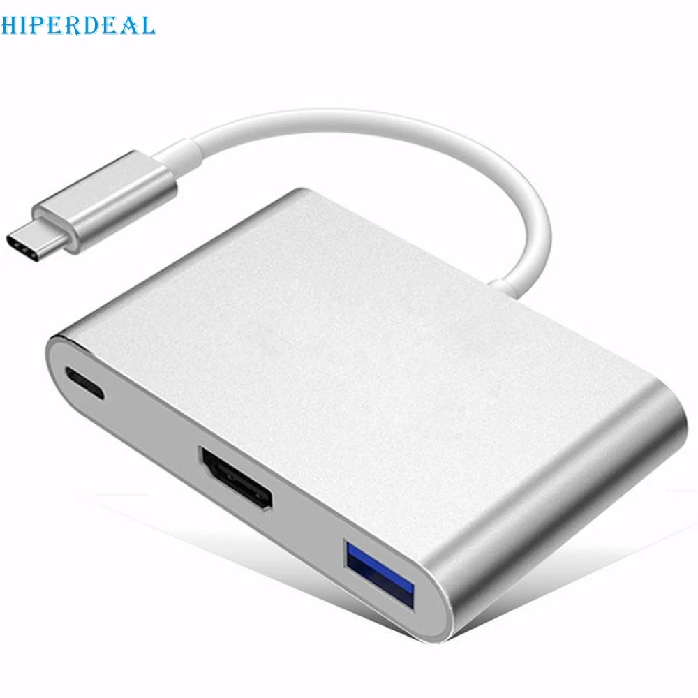 HIPERDEAL новые порты usb многопортовый Тип C USB 3 1 на 4K HDMI 0 адаптер в концентратор для