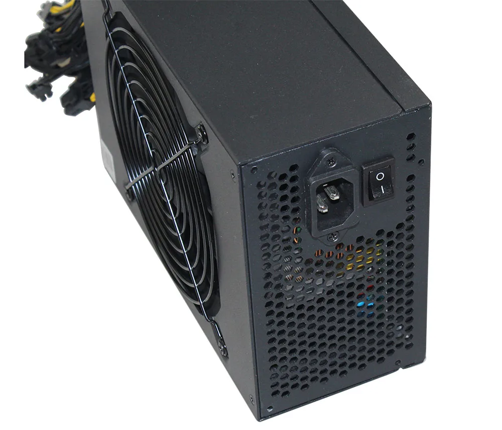 8 GPU PSU Питание 1800 Вт ПК Биткойн Майнер R9 380/390 RX 470/480 RX 570 1060 для Antminer A6 A7 S5 S7 B3 C9 D3 E9