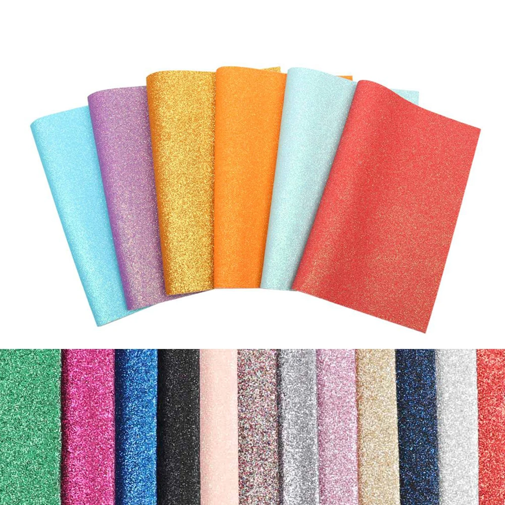 IBOWS 22*30 см блестящая тонкая блестящая искусственная кожа для DIY сумка обувь аксессуары ткань ручной работы банты для волос материалы для рукоделия