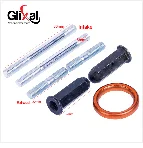 Glixal GY6 49cc 50cc Kick Start вал холостого хода Gear139QMB 139QMA китайский скутер мопед ATV Go-Kart