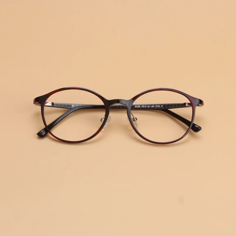 Ширина 134 углеволоконные очки для близорукости оправы очков Искусство ретро
