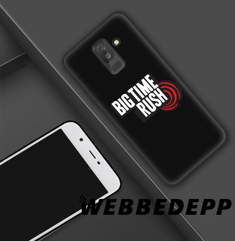 WEBBEDEPP Big Time Rush Soft TPU Silicone Case for Samsung Galaxy S10 S10e S9 S8 Plus S7 S6 Edge &amp J6 Phone |