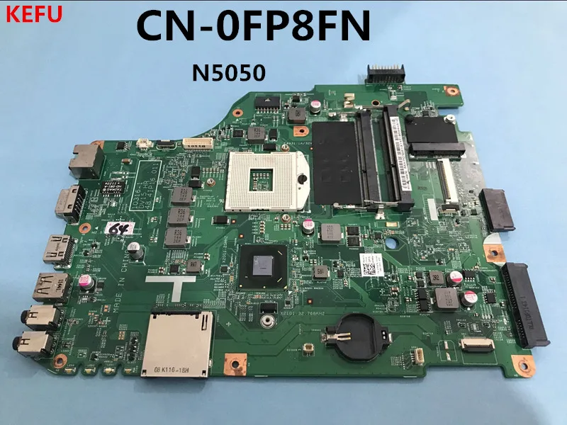 KEFU CN-0FP8FN материнская плата для ноутбука DELL N5050 DDR3 100% рабочий | Компьютеры и офис