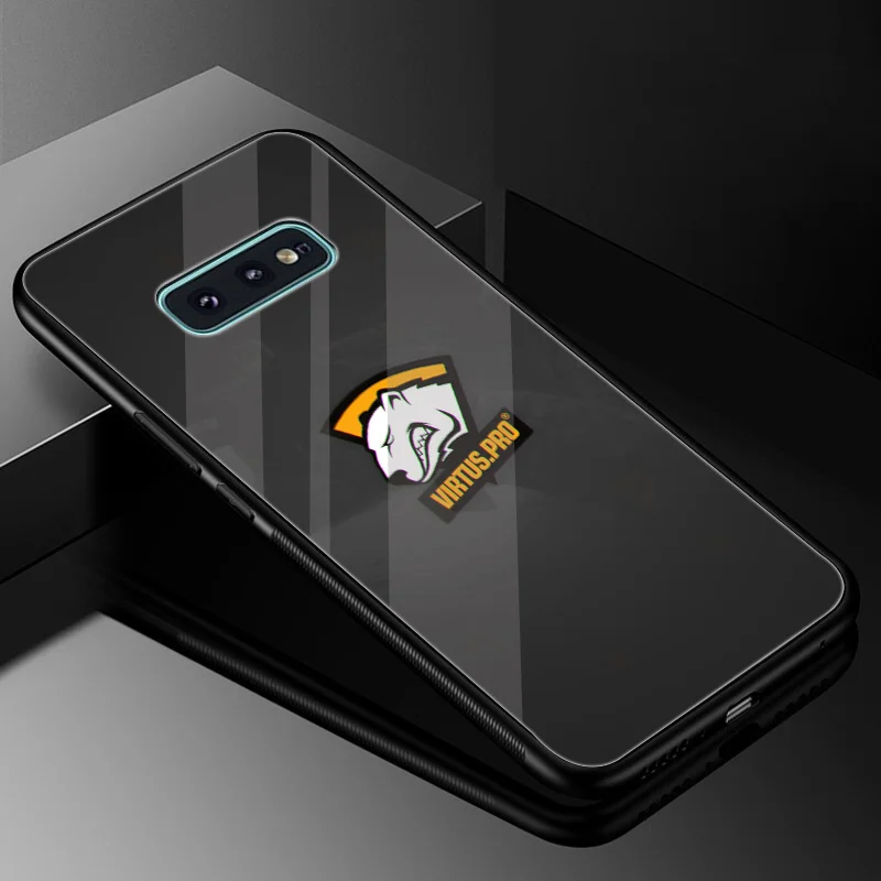 Стеклянный чехол из ТПУ для Samsung Galaxy Note 8 9 S10 S7 Edge S8 S9 Plus |