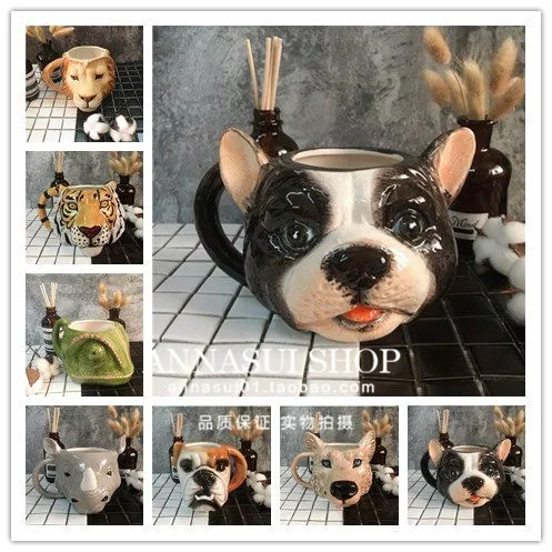 Кружки для чая и кофе керамические 3D кружки с мультяшным слоном молочная кружка