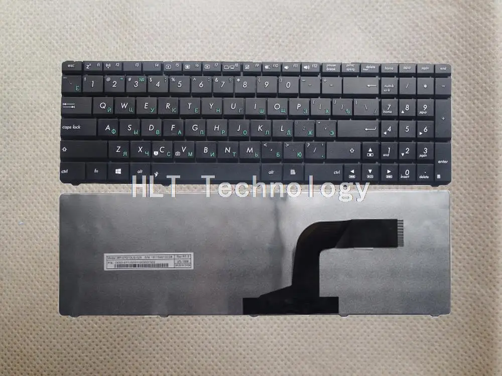 Оригинальная и новая черная Русская клавиатура для ASUS K52 X61 N61 G60 G51 G53 k53s хорошая