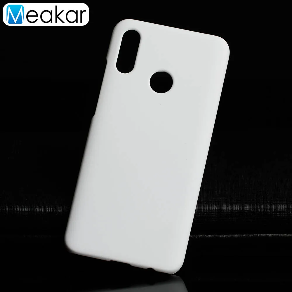 Матовый пластиковый чехол 6,21 для huawei Honor 10 Lite чехол для huawei Honor 10 Lite 10 Lite чехол-лента на заднюю панель - Цвет: White