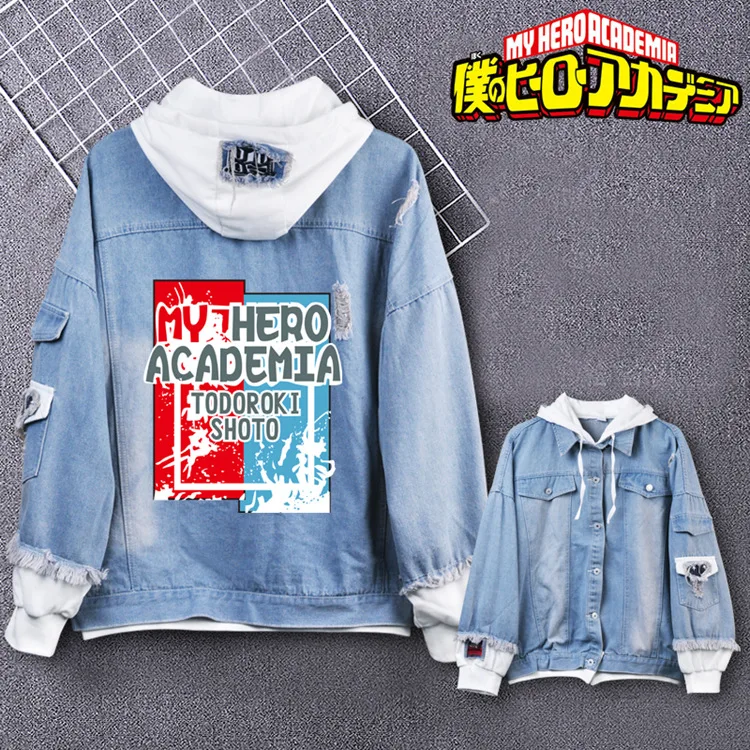 My Hero Academy костюмы для мужчин wo мужские толстовки куртки мультфильм Повседневная