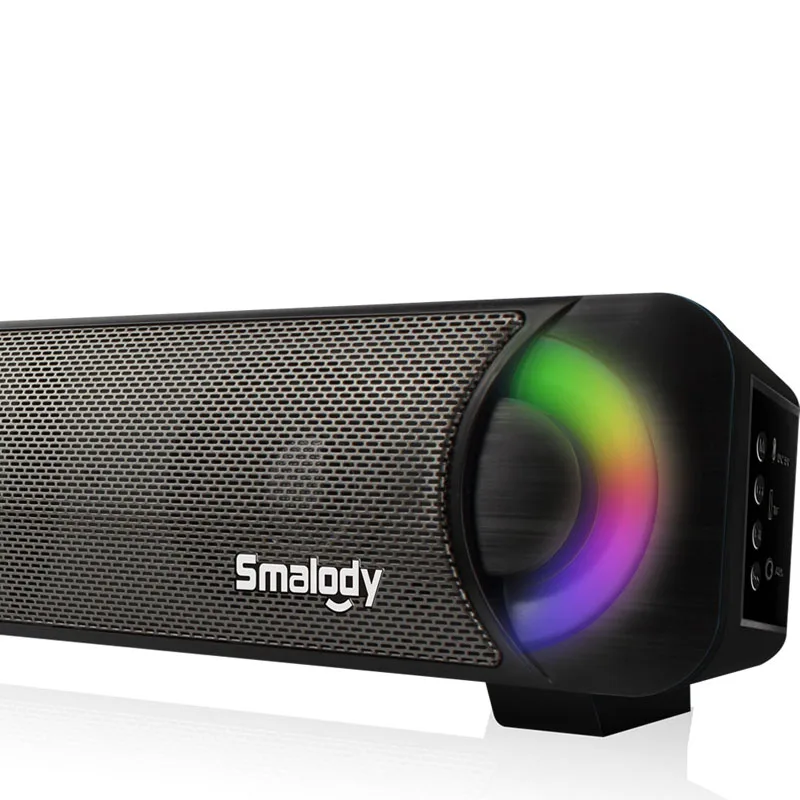 Smalody Bluetooth 4 0 Беспроводной Саундбар Динамик Портативный мультимедиа громко с