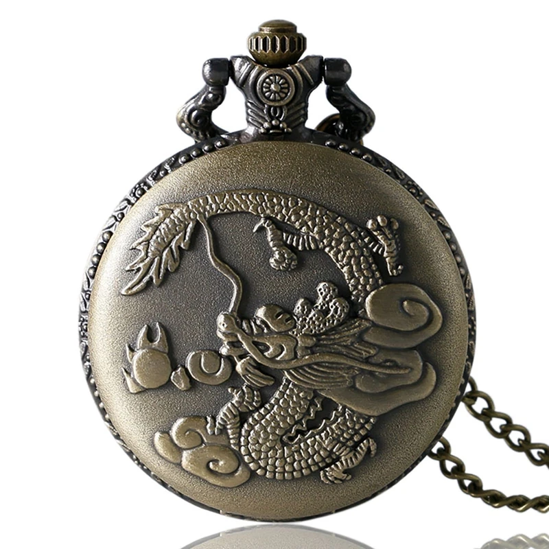 Винтажные карманные часы с рисунком совы кварцевые на цепочке подвеской в стиле