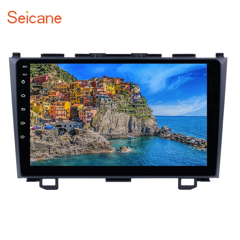 Seicane Android 9 0 дюймов 2Din Автомагнитола четырехъядерный gps Автомобильный