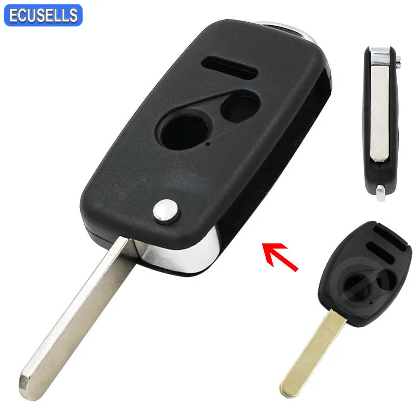 Складной чехол для ключей с 3 кнопками и дистанционным управлением Чехол