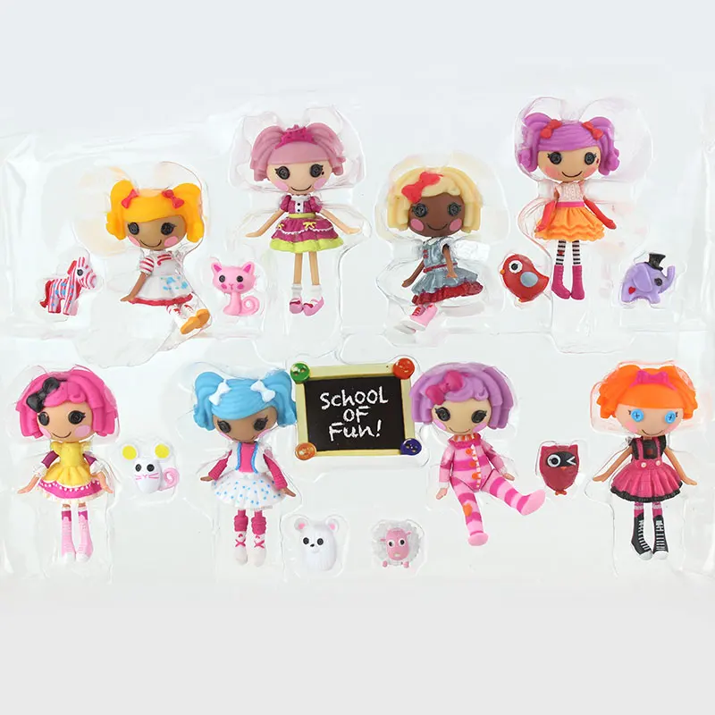 3 дюймовые оригинальные куклы MGA Lalaloopsy с аксессуарами мини для девочек игрушки