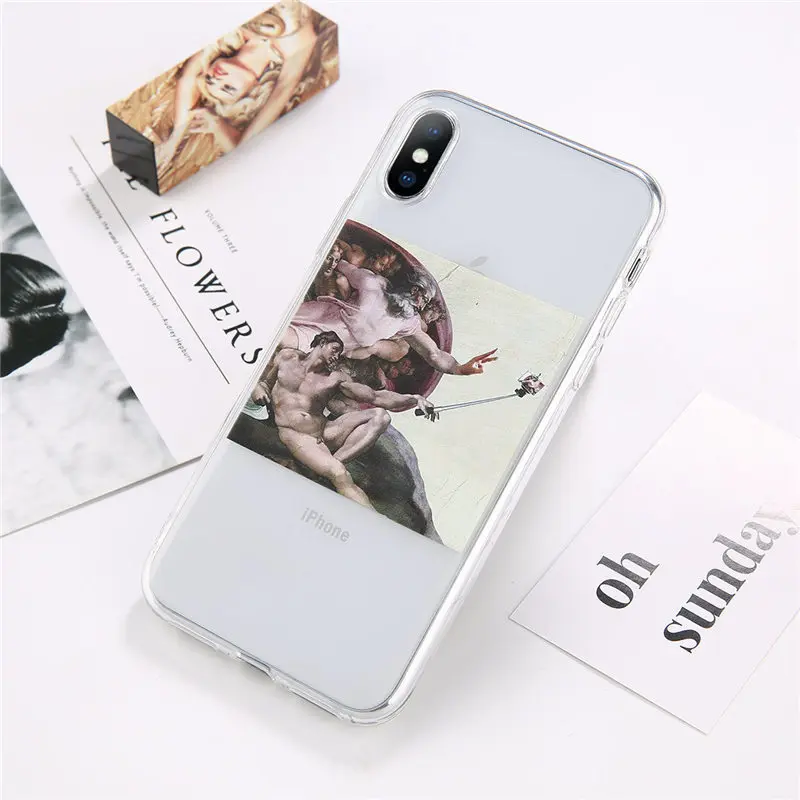 6440 Lovebay для iPhone 7 чехол с прозрачными буквами для iPhone 6 6S 7 8 Plus 11 Pro X XR XS Max 5 5S SE мягкий чехол для телефона TPU задняя крышка - Цвет: 6440
