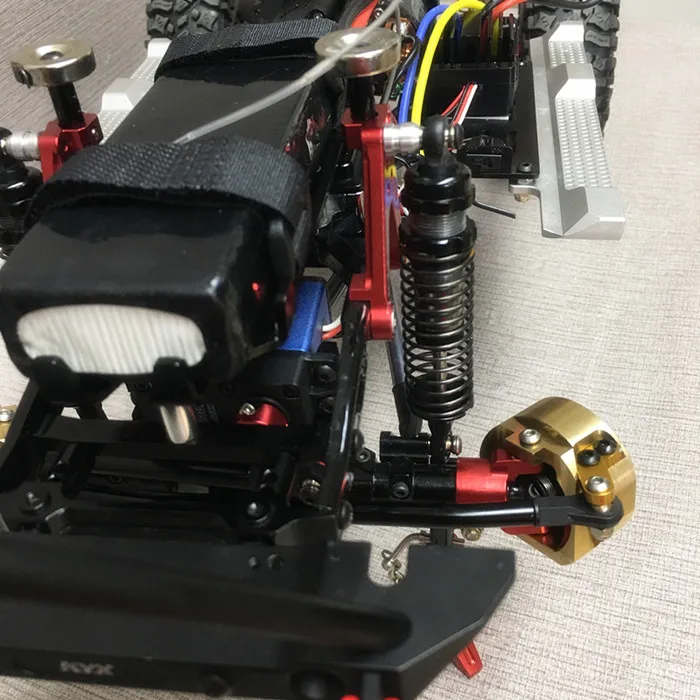 KYX Racing 126 г/шт. латунный тяжелый рулевой кулачок 1/10 RC Гусеничный автомобиль осевой