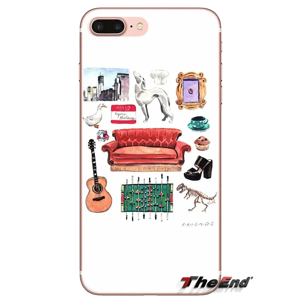 Transparent Soft Skin Case For LG G3 G4 Mini G5 G6 G7 Q6 Q7 Q8 Q9 V10 V20 V30 X Power 2 3 K10 K4 K8 2017 FRIENDS TV SERIES FUNNY |