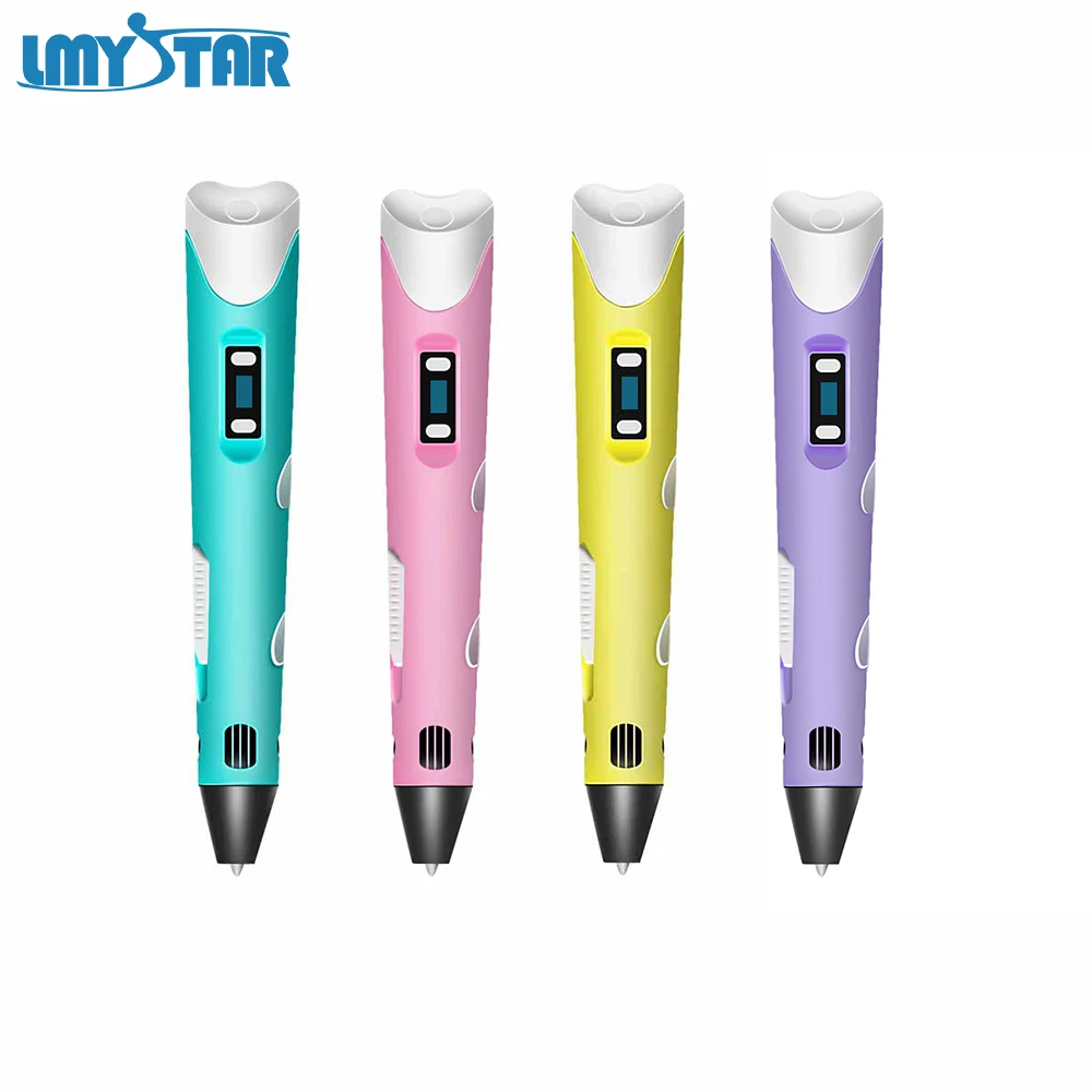 LMYSTAR 3d Ручка со светодио дный ным дисплеем DIY принтер ручка Совместимость ABS/PLA